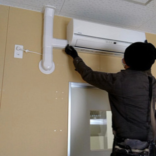 社員募集　　エアコン取り付け工事の画像
