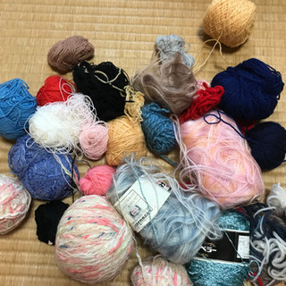 無料で差し上げます！毛糸　工作用などに！