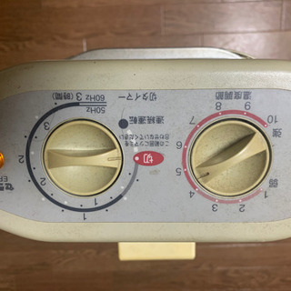ダイキンの遠赤外線ファンストーブ中古品