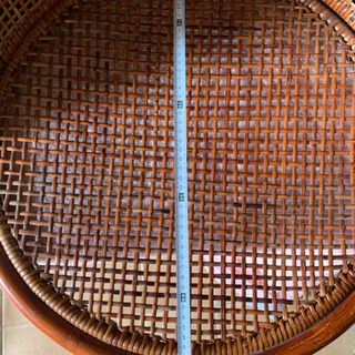 編み座椅子の画像