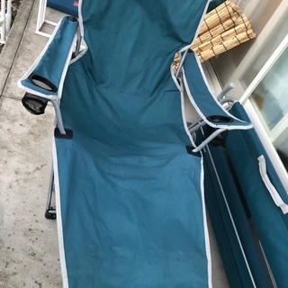 オットマン付きアウトドアチェアused