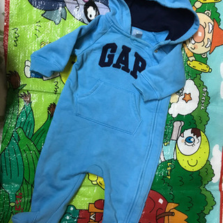 決定★足つきカバーオール アウター　GAP
