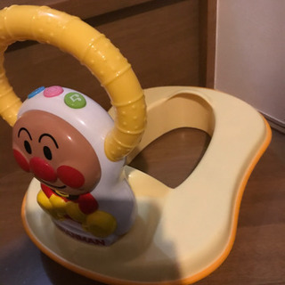 【美品】あんぱんまん　おしゃべり補助便座