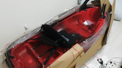 一人乗り用カヤック売ります（未使用品）