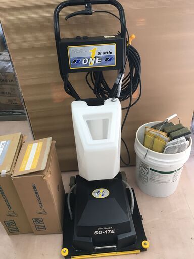 『引取限定』ペンギン SQスクラバー シャトルワンSO-17E　業務用ポリッシャー