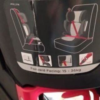 必要な方に差し上げます。Joie（ジョイー）ジュニア―シートの画像