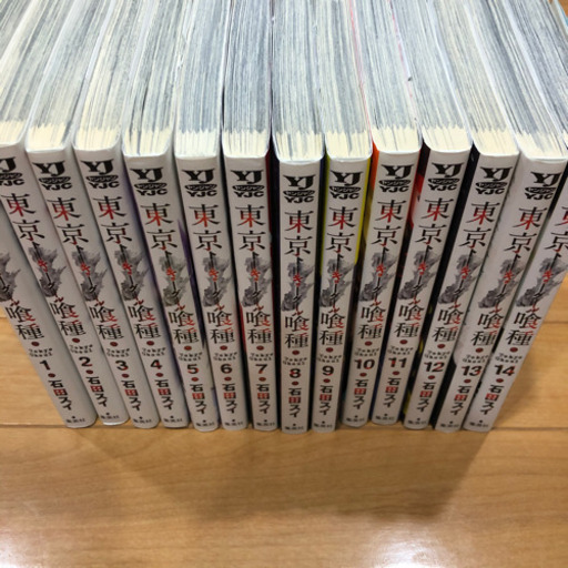 ★【価格改定】東京喰種全巻（1〜14巻）+ :re（1〜12巻）+デッドマンワンダーランド（1〜12巻）+もやしもん（1〜9巻）﻿