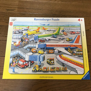 パズル　ラベンスバーガー　ドイツ製　飛行機の画像