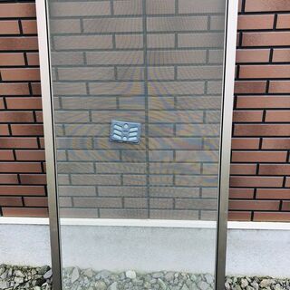 網戸　69ｘ135　市営借り上げマンション　1センチ調節可能　茶...