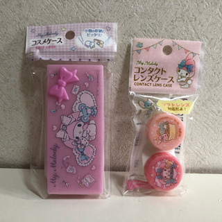 ●お取引完了●新品未開封 マイメロディ コスメケース コンタクト...