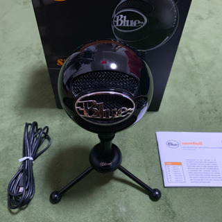 Blue SnowBall (Black) USBスタンドマイク モード切替可の画像