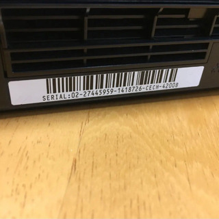 PS3本体、ソフト8本の画像