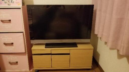 値下げしましたSONY　液晶TV\u0026TV台set