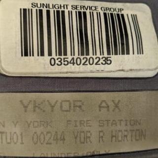 本物！救急救命士EMSコート☆FDNY　消防　ファイヤーマンの画像
