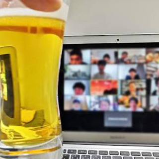 今週末、9日金曜日❗️お気軽オンライン飲み会❗️