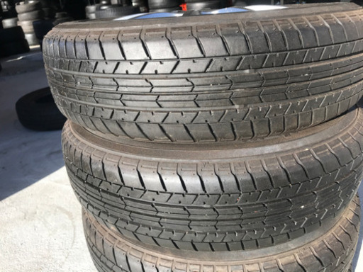軽自動車用アルミホイール付きタイヤ★取り付け無料★