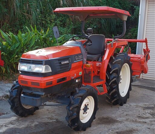 鹿児島発　クボタ　29馬力　トラクター　GL281　パワステ　モンローオート　逆転PTO　倍速