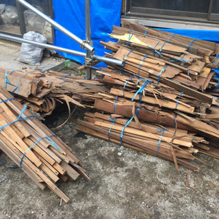 取り引き中_廃材木材