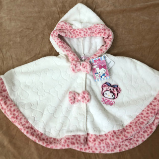 【新品未使用】キティちゃんポンチョ