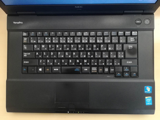 (お打合せ中)ノートパソコン NEC VersaPro VK25LX-J A CPU:core i3 メモリ:4GB HDD:500G