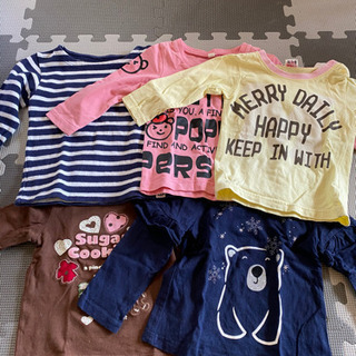 子供服　秋冬用　80サイズ　女の子