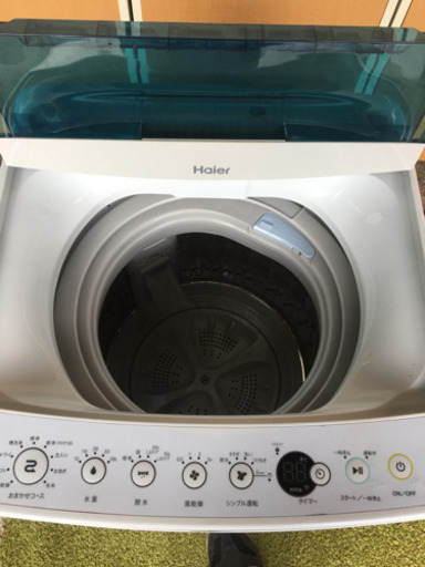 ☆まとめて値引き☆2018年 Haier 4.5kg 洗濯機☆分解清掃済み、保証あり