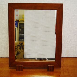 組み立て式ウッドミラー