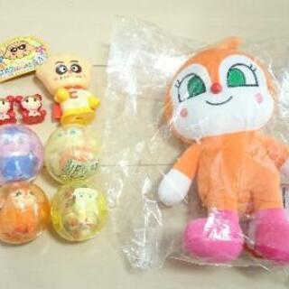 新品未使用◇可愛いドキンちゃんぬいぐるみ♪アンパンマンキャラクタ...