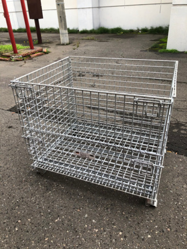 トラスコ　ネットパレット　クロムフリー　折りたたみ