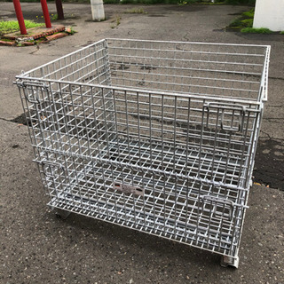 トラスコ　ネットパレット　クロムフリー　折りたたみ