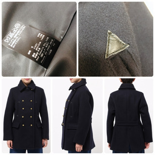 【定価 46,200 円】☆新品☆mjuka ミューカ ベビーメルトンピーコートの画像