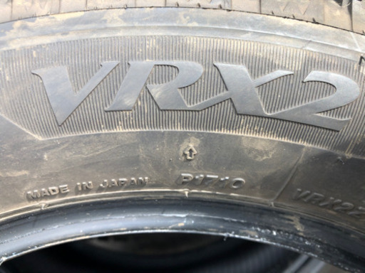 高級タイヤ✨155/65R13 VRX2 9分山以上！