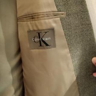 【カルバンクライン】テーラードジャケット(玉虫色)の画像