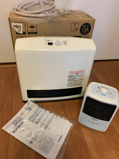 大阪ガスファンヒーター＆TEKNOS miniファンヒーター　セット