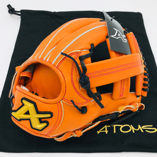 特価　新品　限定　ATOMS アトムズ　グローブ　内野手　右投　...