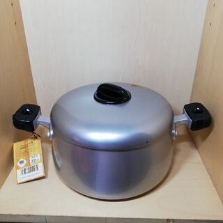 再度値下げします！ラ.チエナ両手鍋22cm 新品未使用