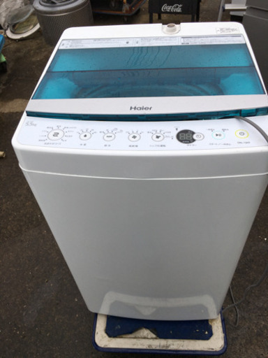 洗濯機 ハイアール Haier JW-C55A 2018年製 5.5kg