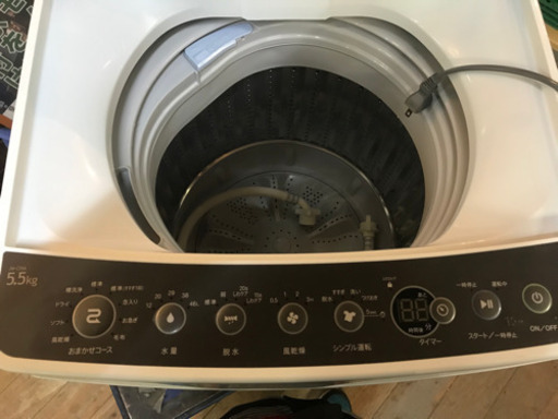 JH01075 Haier 全自動洗濯機　2018年製 5.5Kg