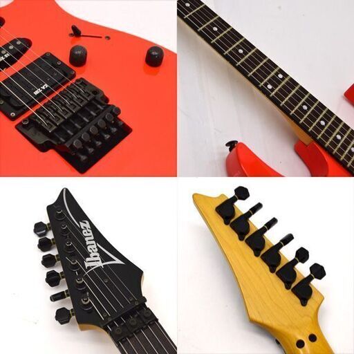 Ibanez RG550R オレンジ 調整済み テクニカル フロイドローズ 24F SSH パワフル ヘヴィ  RG550R(0220