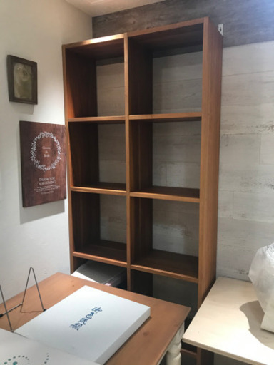 お洒落な木製棚　中古美品　在庫ラスト1台