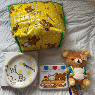 リラックマ まとめ売り⭐︎ぬいぐるみ お皿 ケース バック