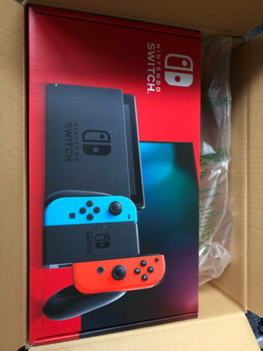 Nintendo Switch 本体 (ニンテンドースイッチ) Joy-Con(L) ネオンブルー/(R) ネオンレッド(バッテリー持続時間が長くなったモデル)