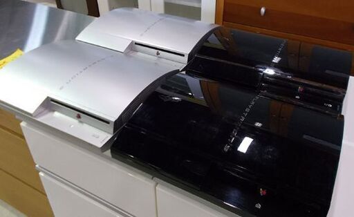 プレステ3本体 4台セット ジャンク CECHL00 SS ほか ブラック/シルバー プレイステーション3 PlayStation3 