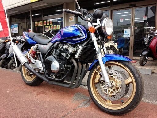 NO.3480　ＣＢ４００ＳＦＶ ＳＰＥＣⅡ　水冷４サイクル１６バルブ４気筒エンジン　メタリックブルー　☆彡