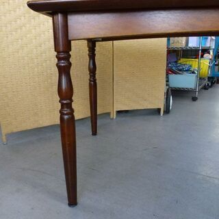 キツツキ ダイニングテーブル 幅128cm レトロ 飛騨産業 昭和 札幌市手稲区
