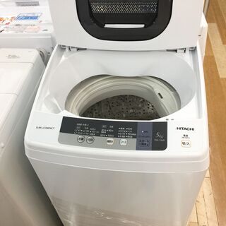 安心の6ヶ月保証付き！HITACHI　全自動洗濯機5.0kg【トレファク岸和田店】