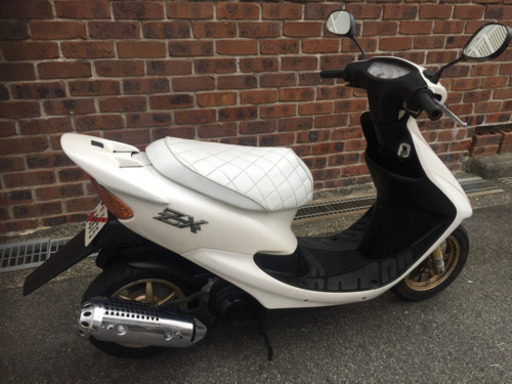 完売しました！ライブディオZX 本物！ホワイト大阪狭山市出品！