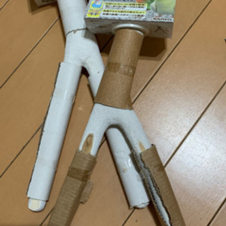 鳥用　爪とぎパーチ　Y型　B47 新品