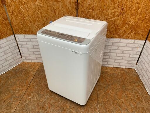 1-122 配送\u0026価格相談可！☆☆単身者向け国内メーカー5.0kg洗濯機☆☆