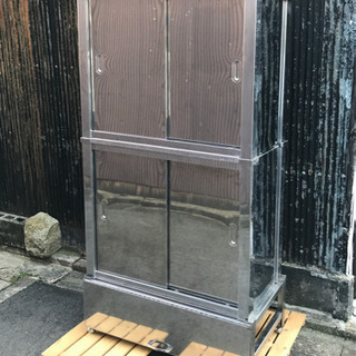 業務用食器棚　ステンレス